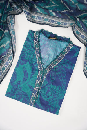 Original Bin Saeed Lawn Collection  TZT-06