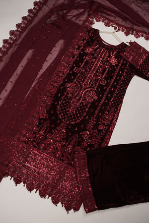 Dastaan Exclusive Velvet collection MM-12