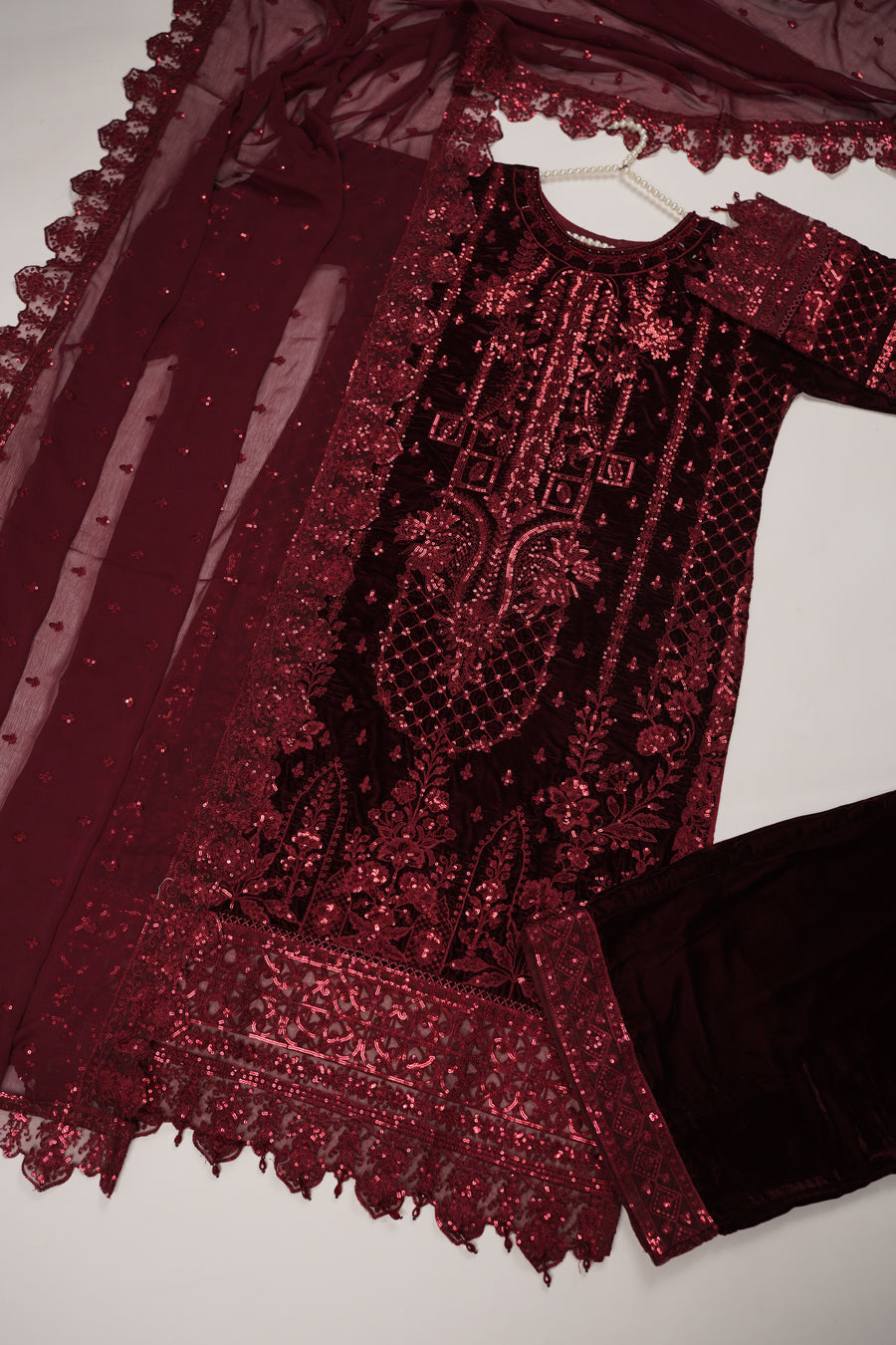 Dastaan Exclusive Velvet collection MM-12