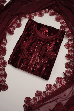 Dastaan Exclusive Velvet collection MM-12