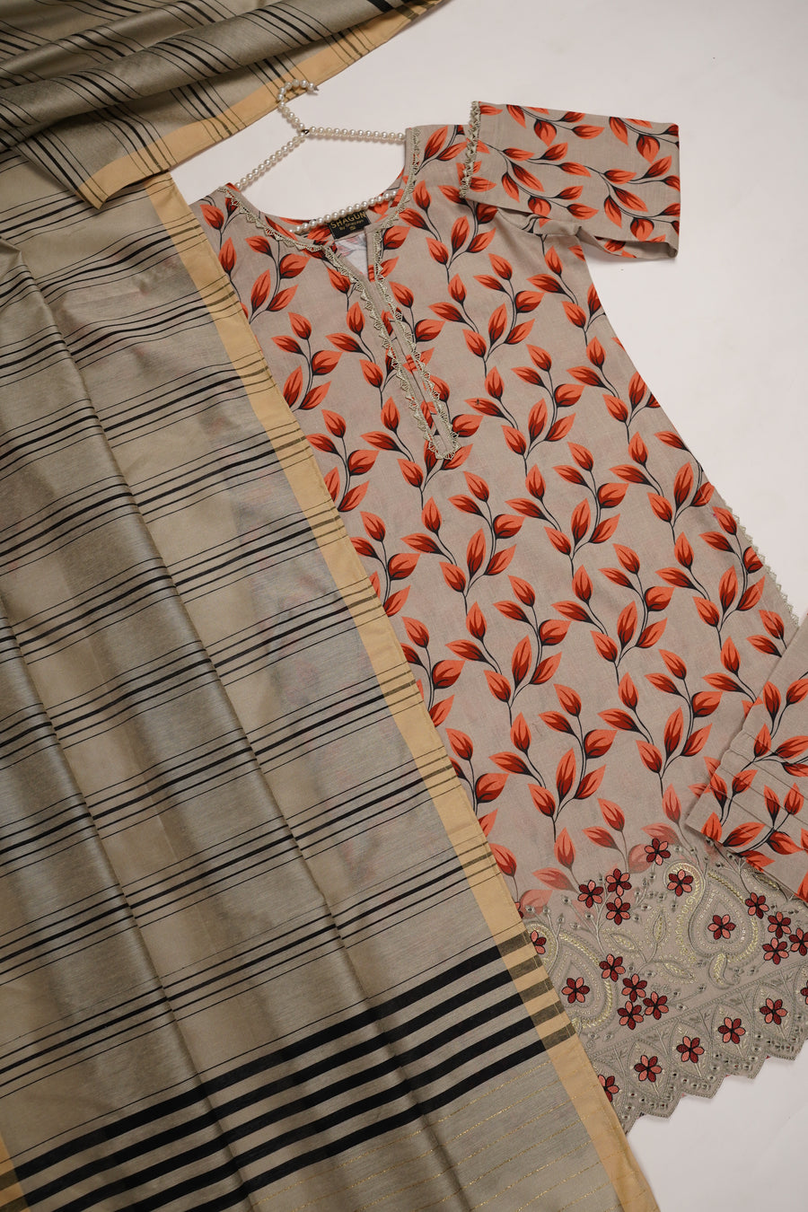 Shagun Exclusive Khaddar 3 PCS Collection BU-07