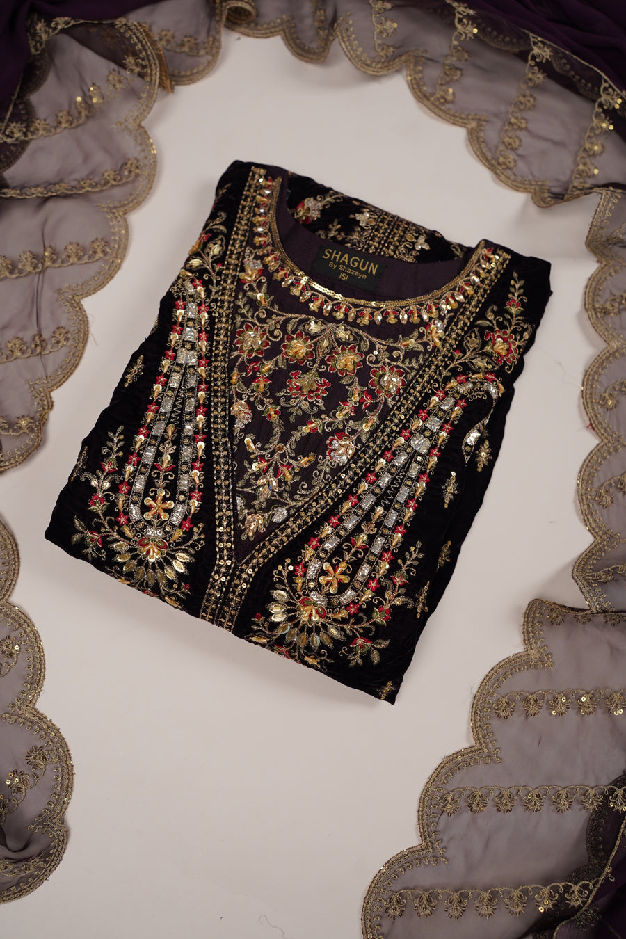 Dastaan Exclusive Velvet collection MM-09