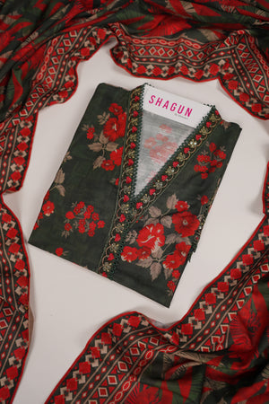 SADA BAHAR Khaddar 3 PCS Collection TK-03