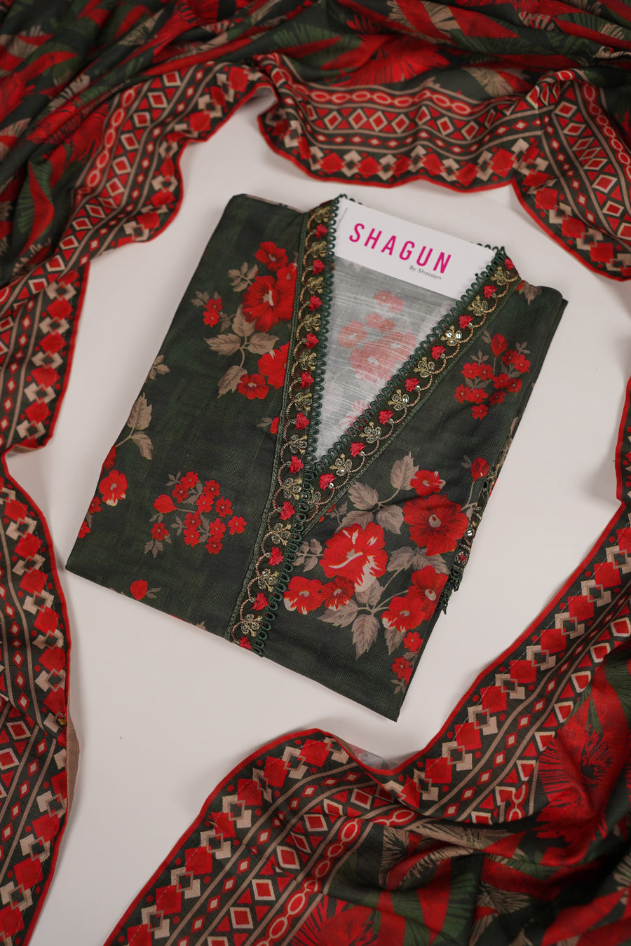 SADA BAHAR Khaddar 3 PCS Collection TK-03