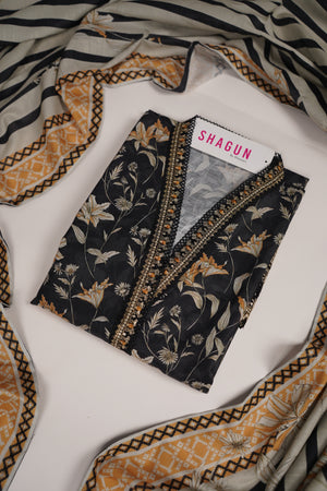 SADA BAHAR Khaddar 3 PCS Collection TK-05