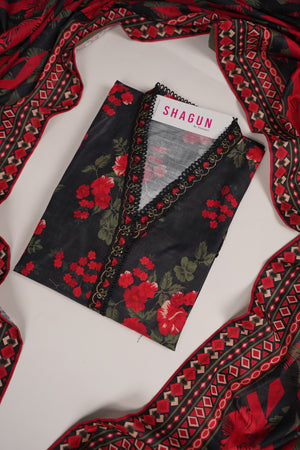 SADA BAHAR Khaddar 3 PCS Collection TK-06
