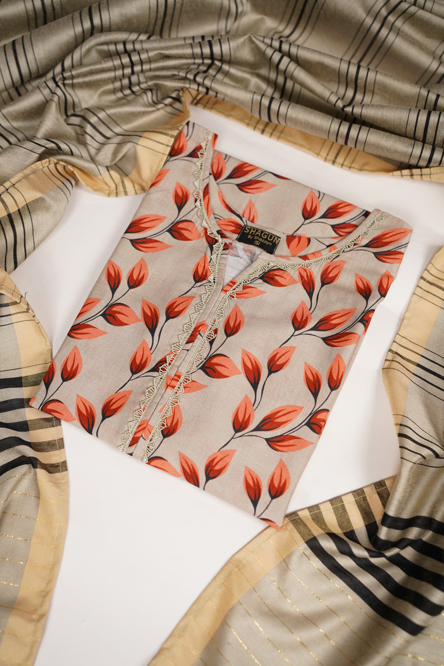 Shagun Exclusive Khaddar 3 PCS Collection BU-07