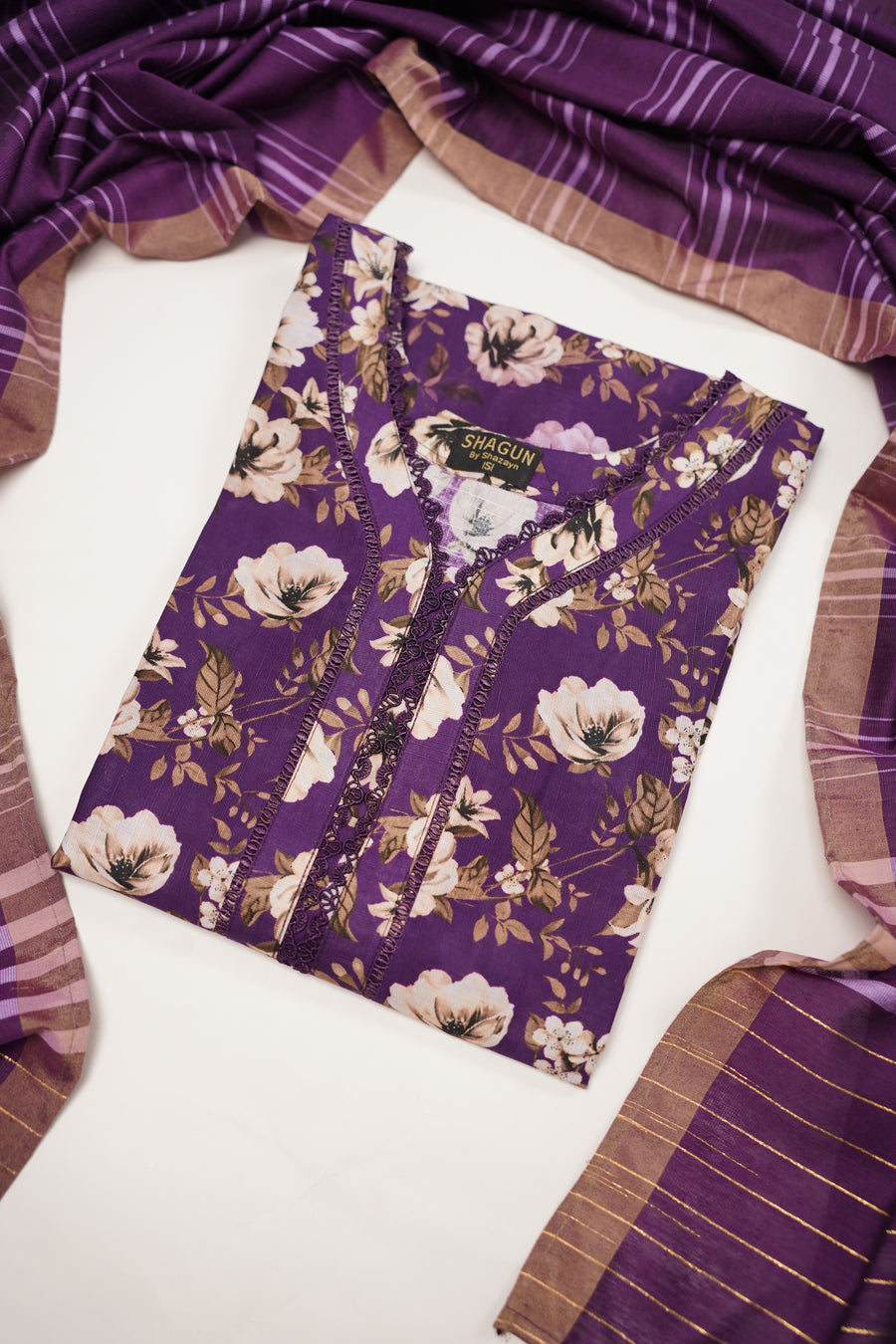 Shagun Exclusive Khaddar 3 PCS Collection BU-02