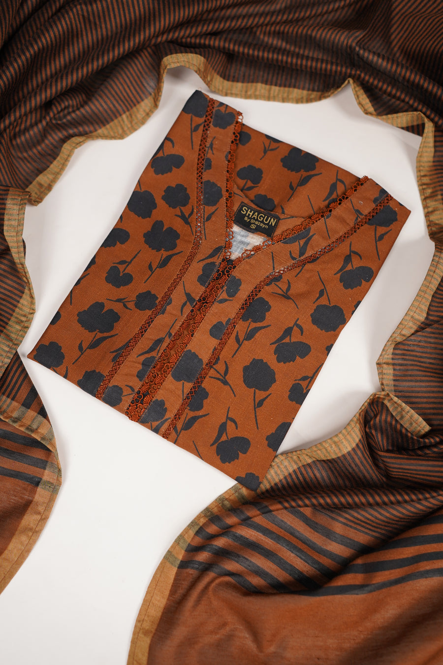 Shagun Exclusive Khaddar 3 PCS Collection BU-04