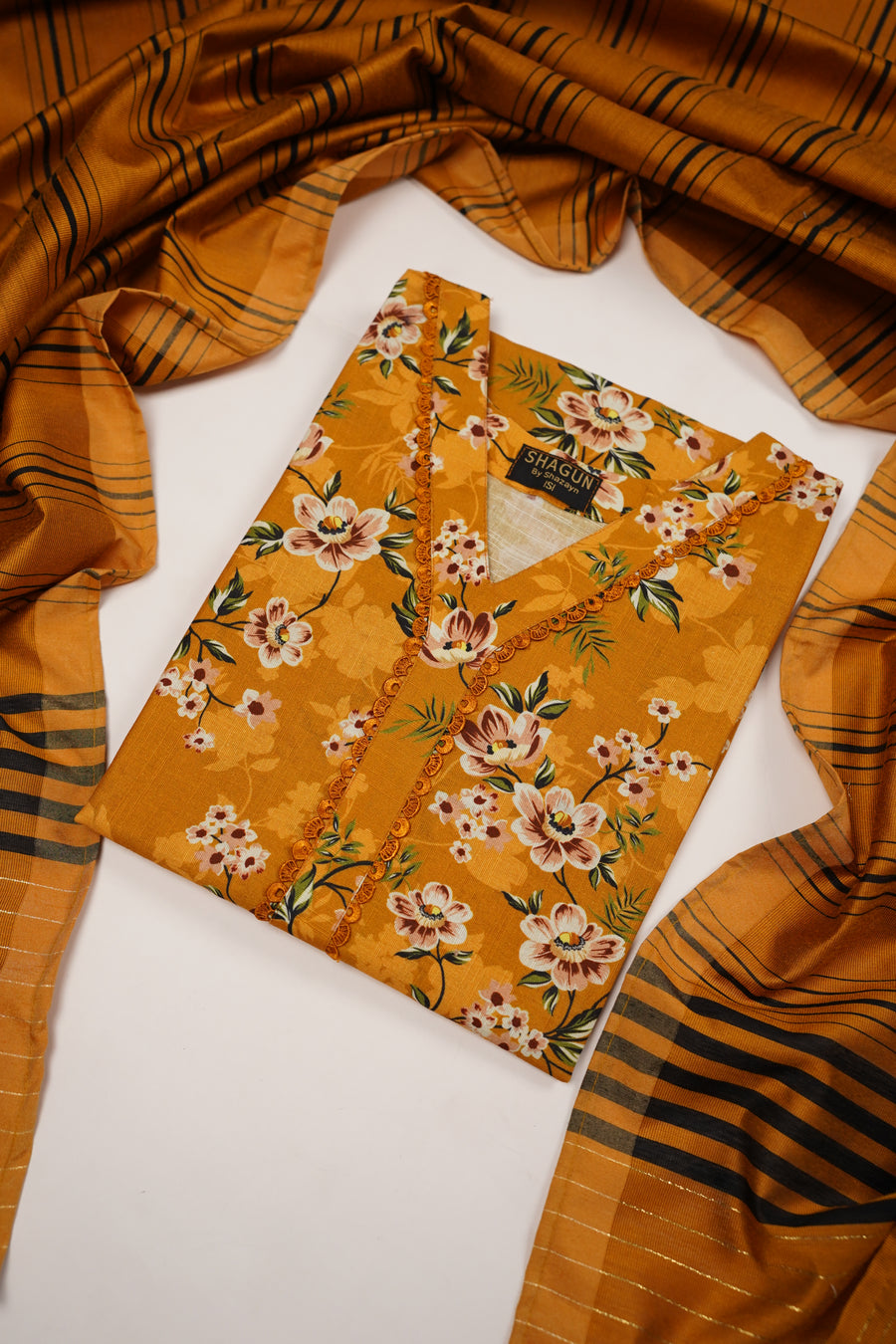 Shagun Exclusive Khaddar 3 PCS Collection BU-01