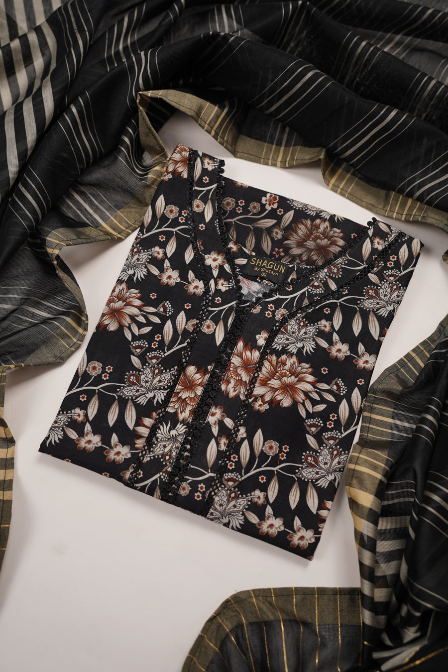 Shagun Exclusive Khaddar 3 PCS Collection BU-03