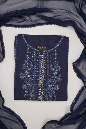 shagun exclusive plazo trouser lawn collection vol 2 HD-06