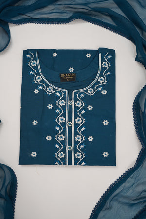 shagun exclusive plazo trouser lawn collection vol 2 HD-08