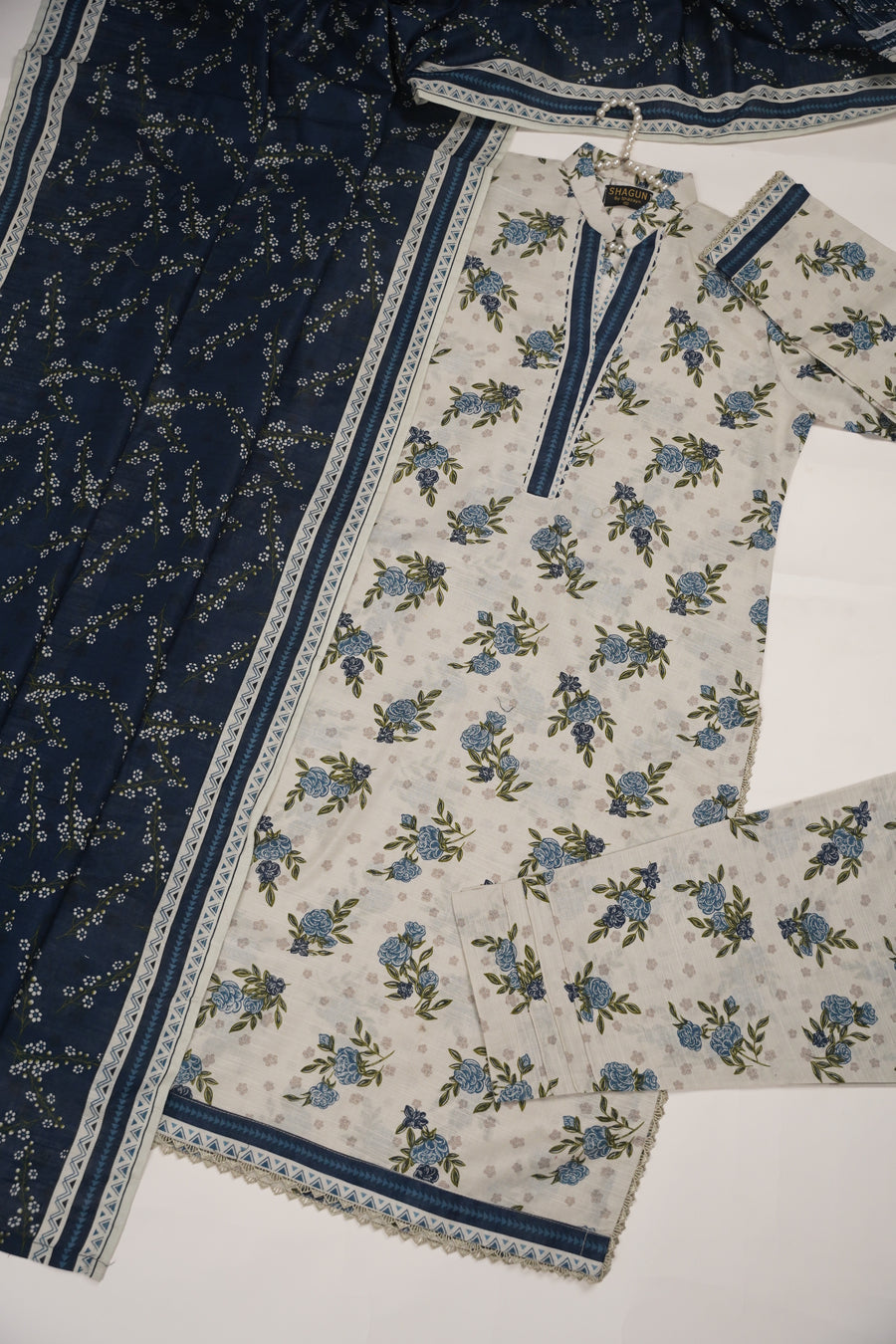 Original Tawakal khaddar 3pc collection bz-04