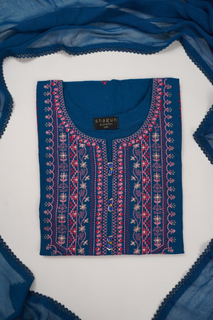 shagun exclusive plazo trouser lawn collection vol 2 HD-07