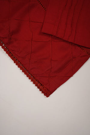 Shagun Linen Collection With Velvet Shawl YT-01
