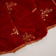 Load image into Gallery viewer, Shagun Linen Collection With Velvet Shawl YT-01
