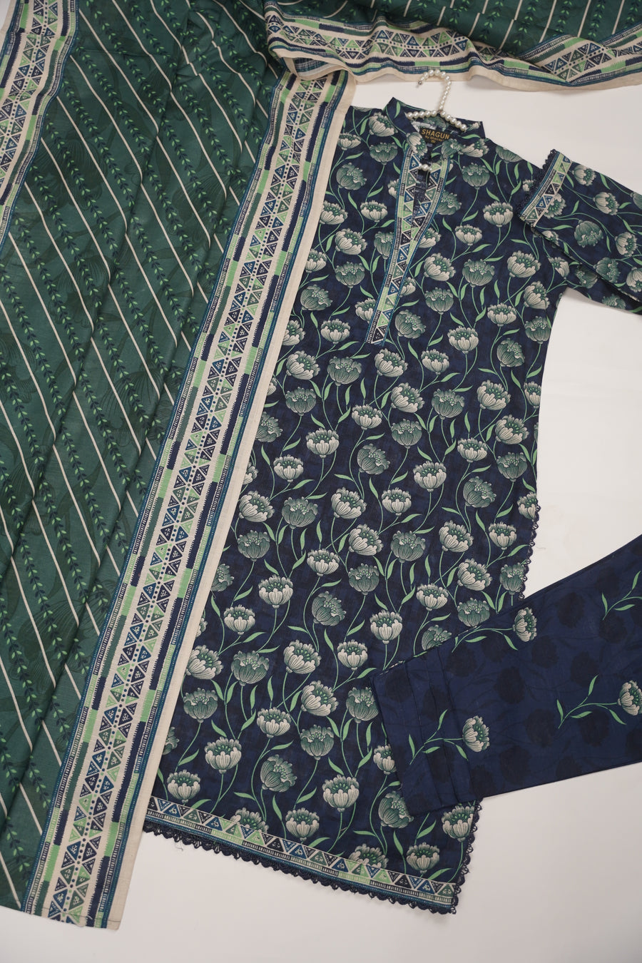 Original Tawakal khaddar 3pce collection bz-01