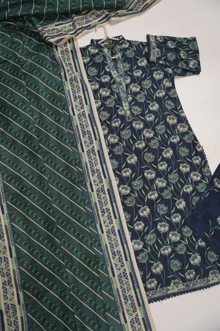 Original Tawakal khaddar 3pce collection bz-01