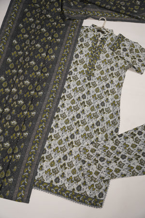 Original Tawakal khaddar 3pc collection bz-05