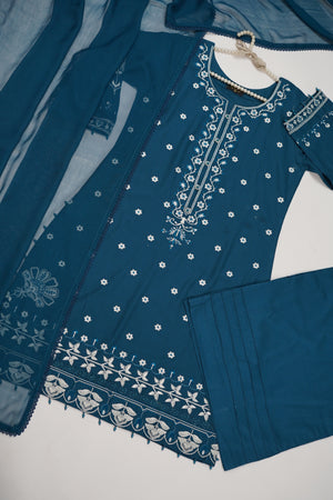 shagun exclusive plazo trouser lawn collection vol 2 HD-08