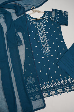 shagun exclusive plazo trouser lawn collection vol 2 HD-08