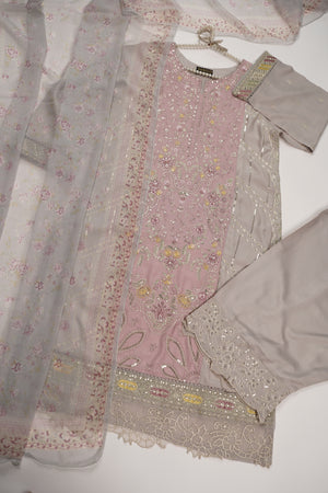 ORIGINAL BIN SAEED EMBROIDERY LAWN VOI 2 KD-03