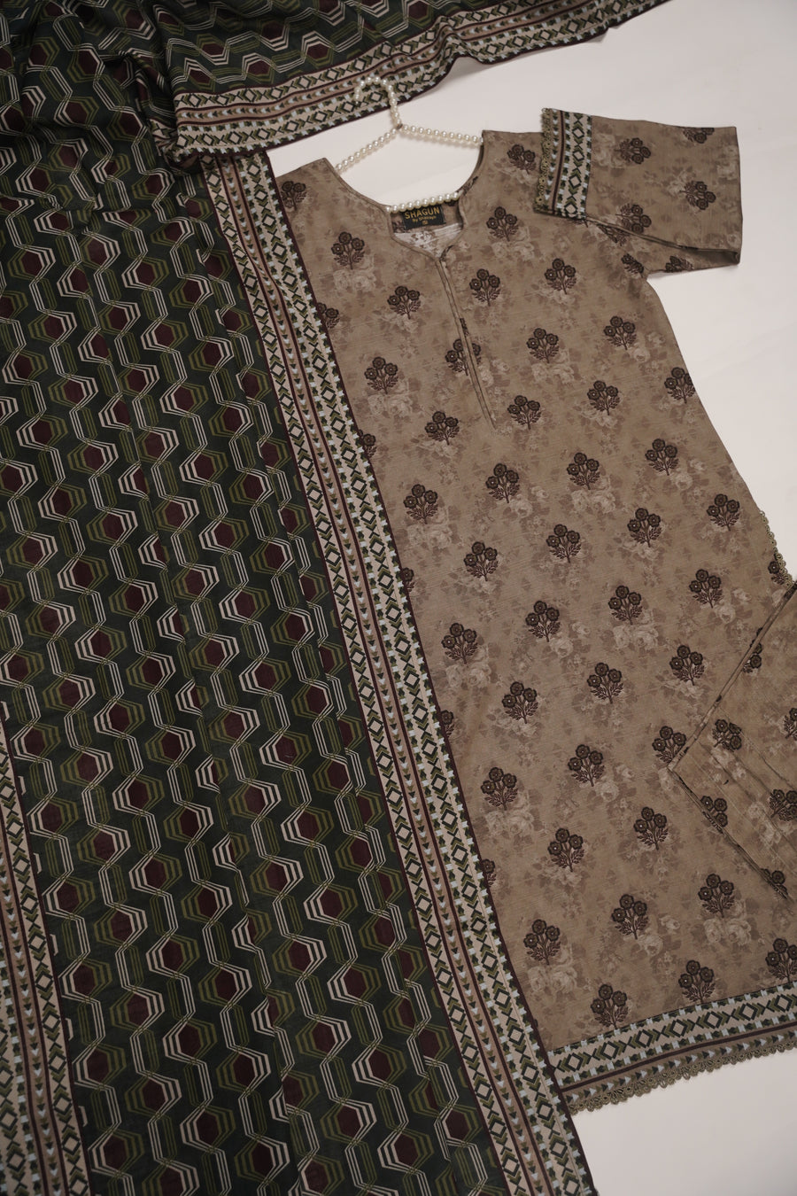 Original Tawakal khaddar 3pc collection bz-03