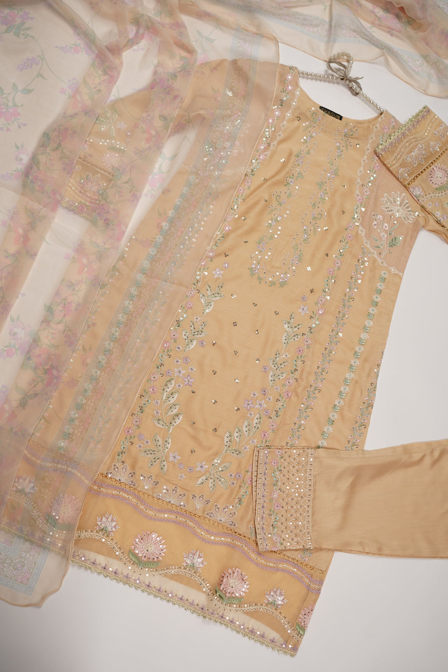 ORIGINAL BIN SAEED EMBROIDERY LAWN VOI 2 KD-01