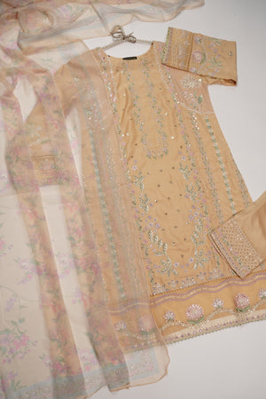 ORIGINAL BIN SAEED EMBROIDERY LAWN VOI 2 KD-01