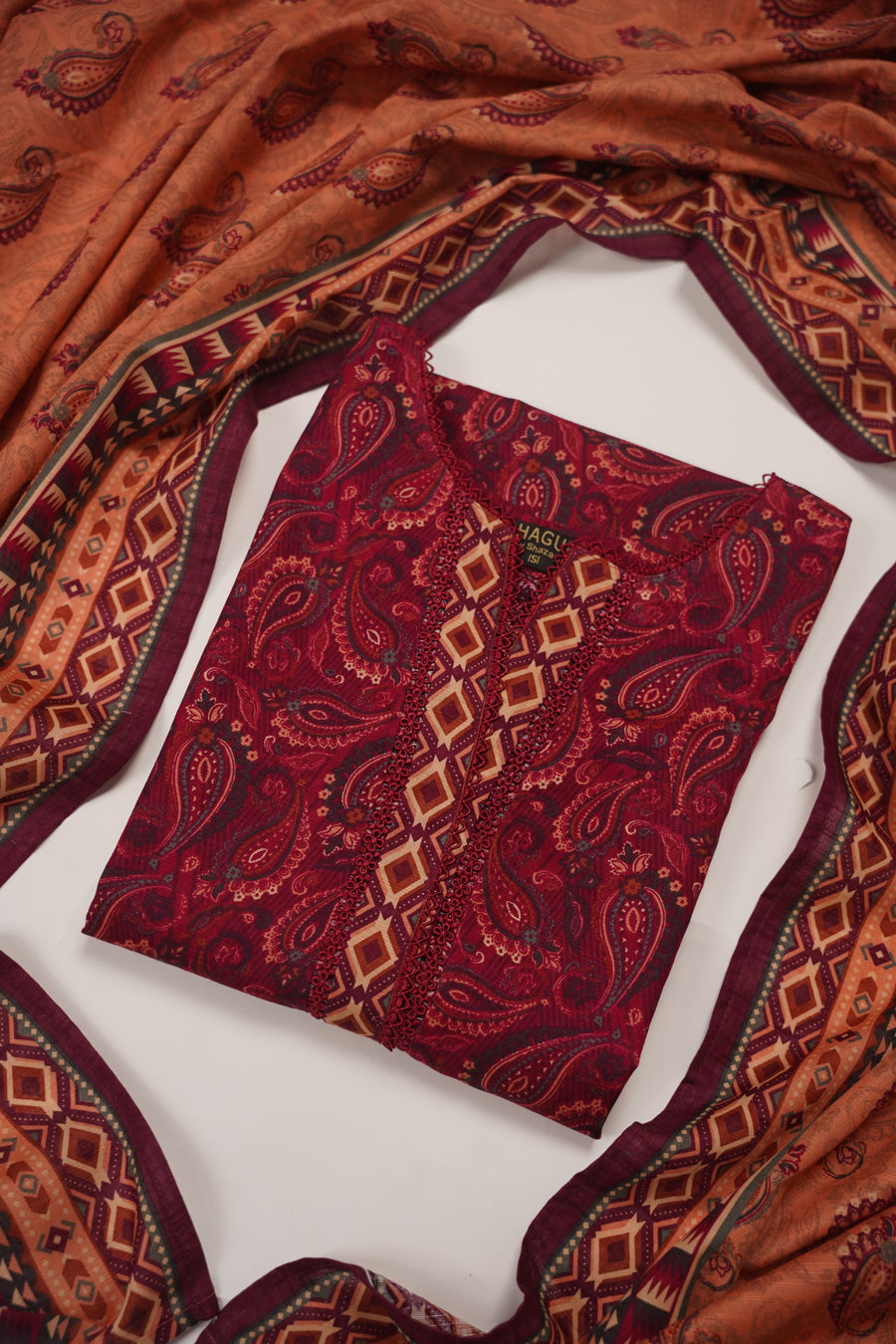 Original Tawakal khaddar 3pc collection bz-08