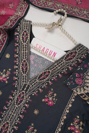 ORIGINAL BIN SAEED EMBROIDERED COTTON EID COLLECTION FH-003