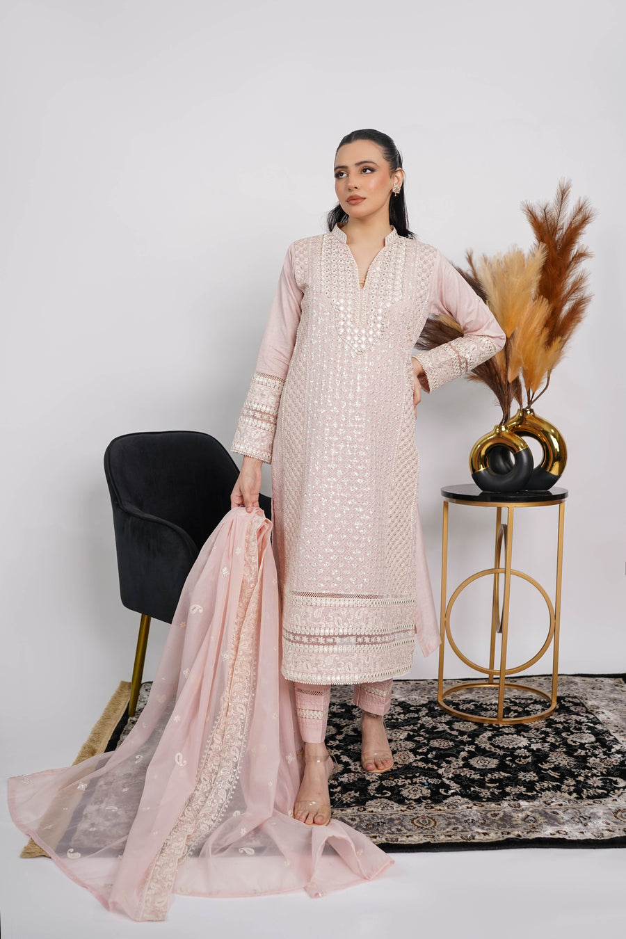 Reet by shagun Eid collection 2025 Volume 3 | UM-04 - Baby Pink