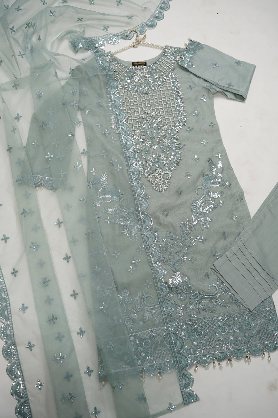 Rang-e-jahaan Luxury Organza Eid Collection SR-003