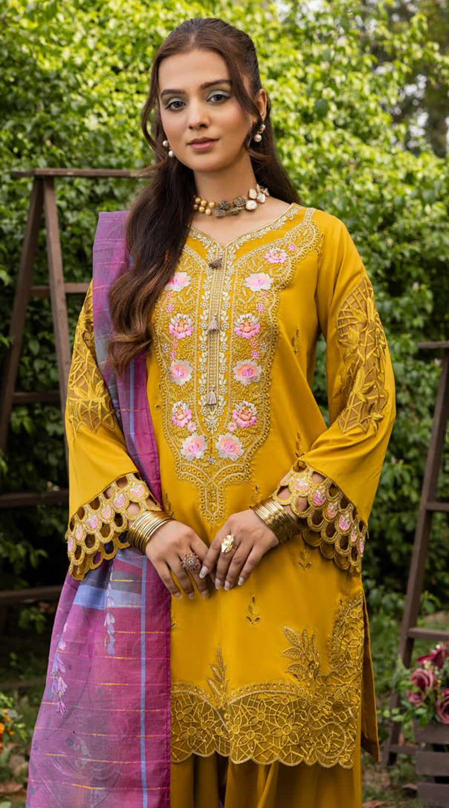 Reet by shagun Farshi Shalwar Eid collection Vol 4 ZS-004