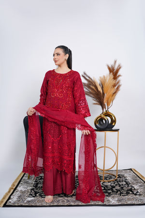 Dastaan Exclusive Branded Organza Collection KLR-01