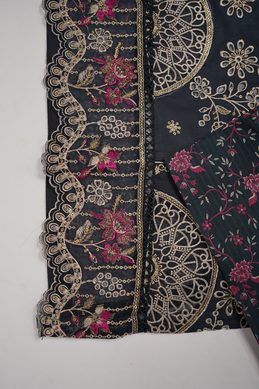 ORIGINAL BIN SAEED EMBROIDERED COTTON EID COLLECTION FH-003