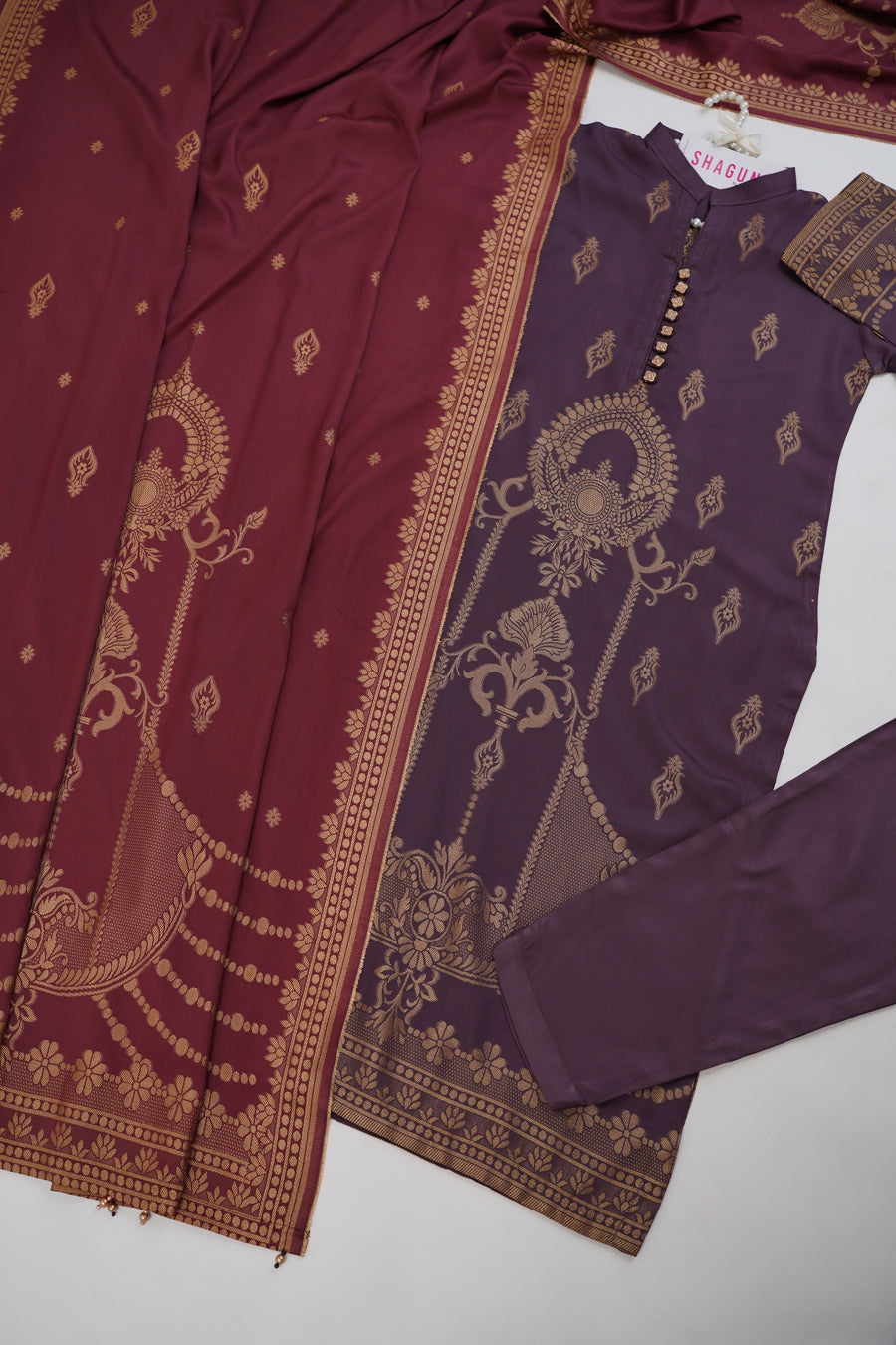 Aira Original Tawakkal Branded Collection - Staple Broshia Banarsi  Fabric - Vol 4 Eid collection 2024 SS-08