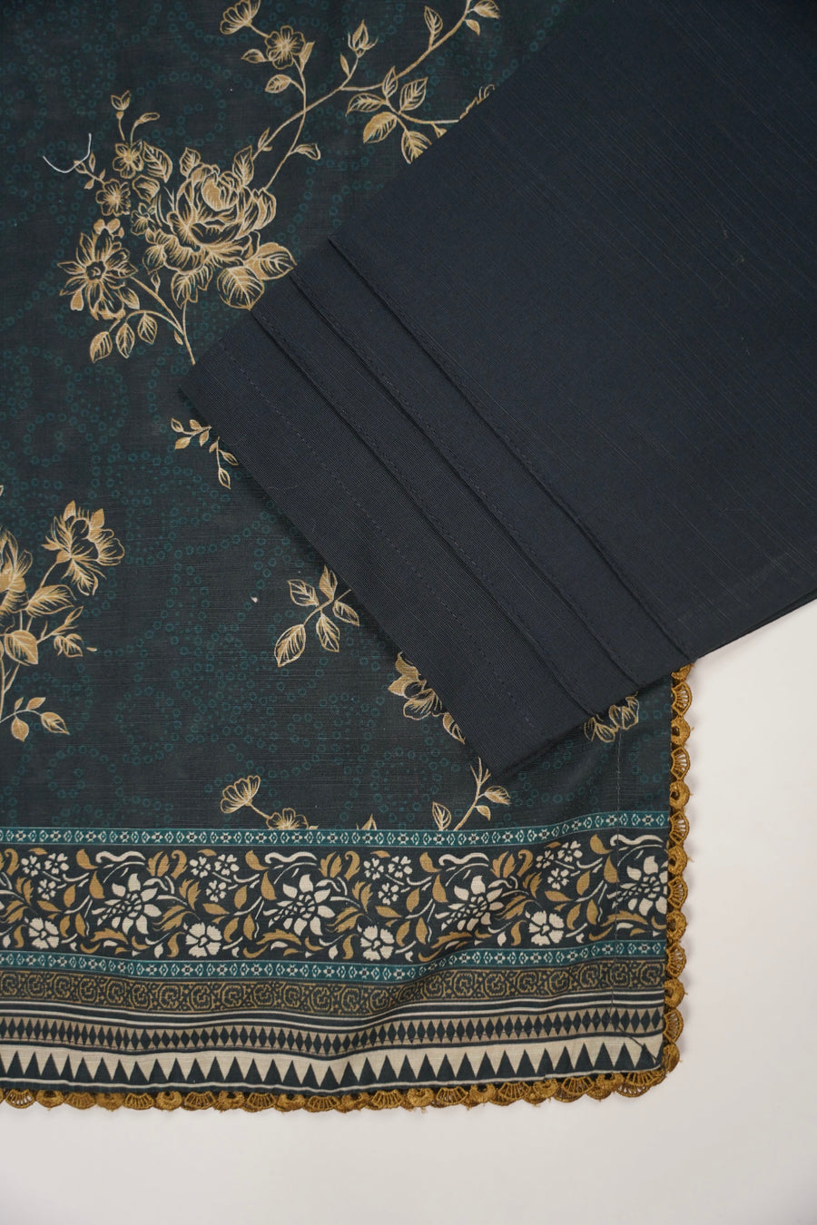 Original Bin Saeed Khaddar 3 PCS Collection HB-05