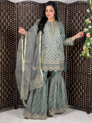 AMELIA LUXURY SOFT ORGANZA EID COLLECTION - READY TO WEAR