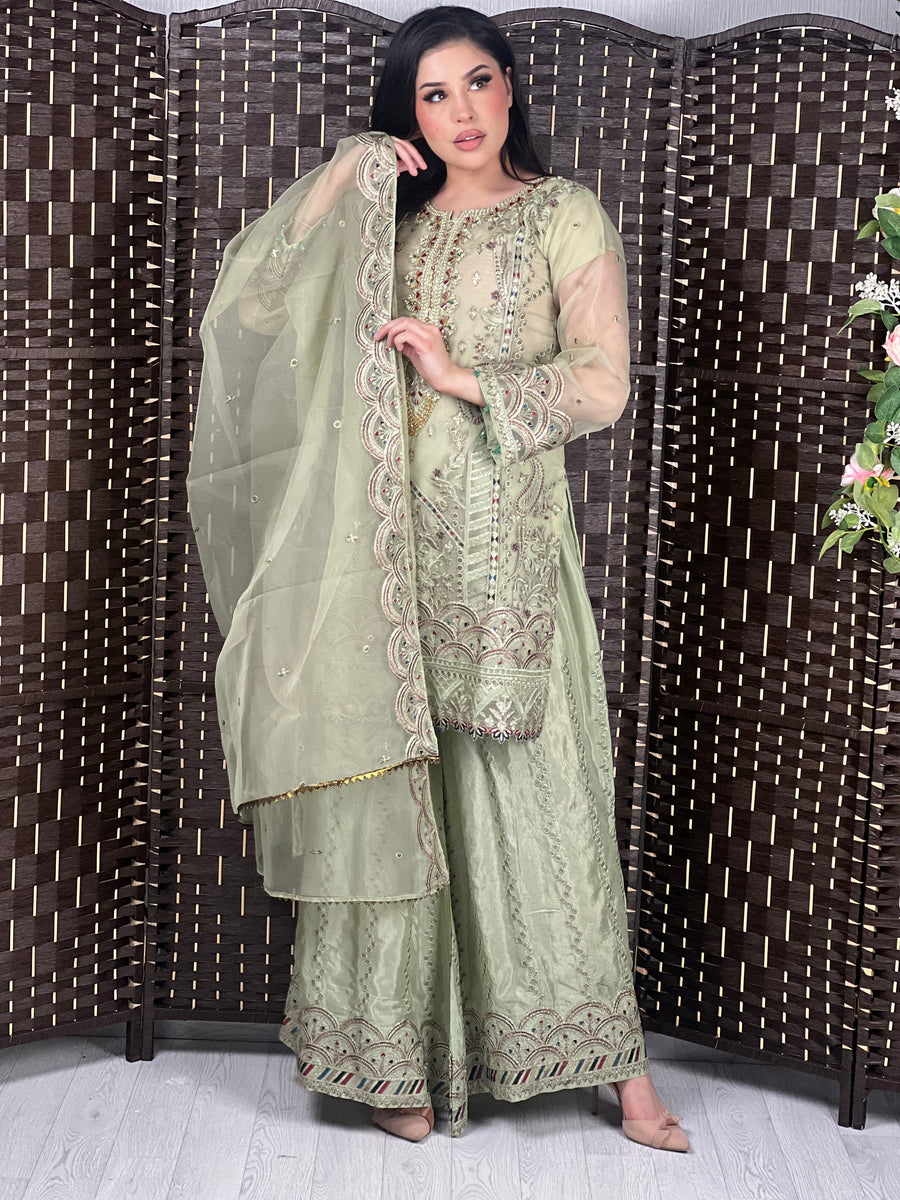 AMELIA LUXURY SOFT ORGANZA EID COLLECTION - READY TO WEAR