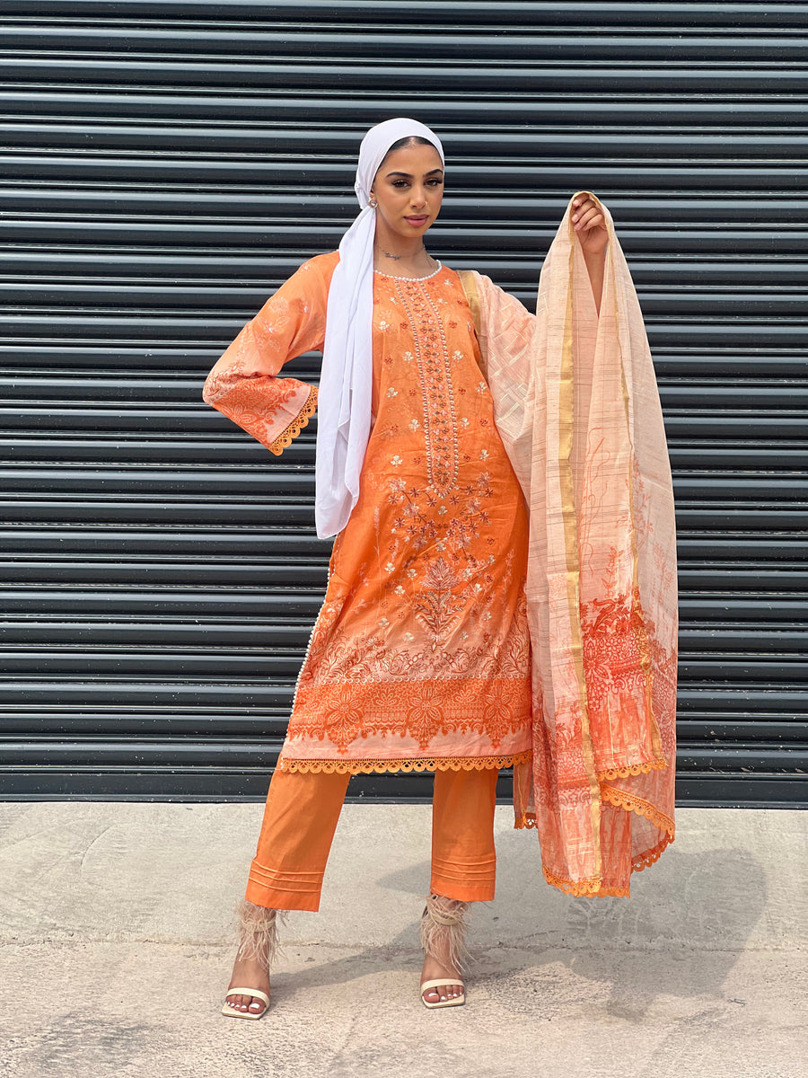 BASANT BY SHAGUN LAWN WITH FANCY SCARF