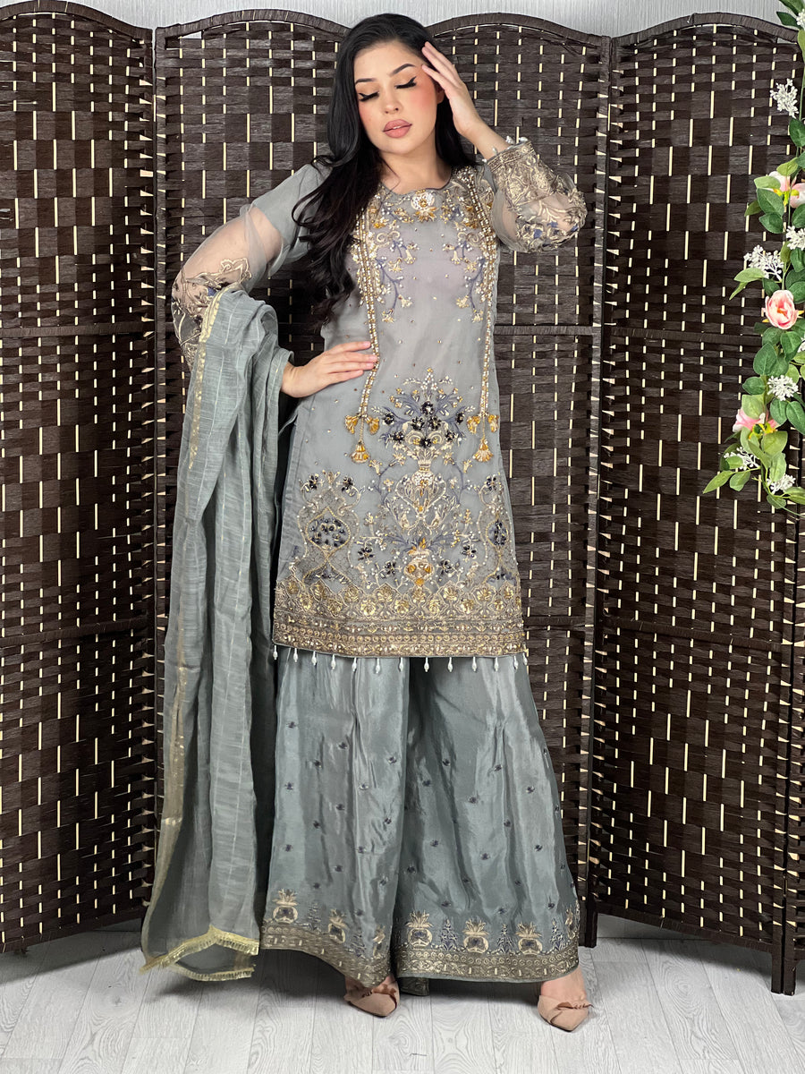 AMELIA LUXURY SOFT ORGANZA EID COLLECTION - READY TO WEAR