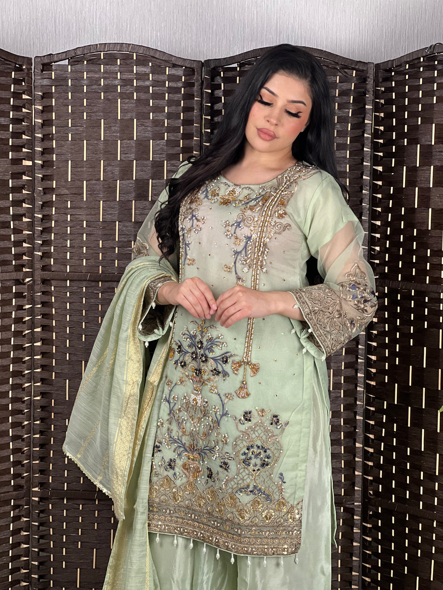 AMELIA LUXURY SOFT ORGANZA EID COLLECTION - READY TO WEAR