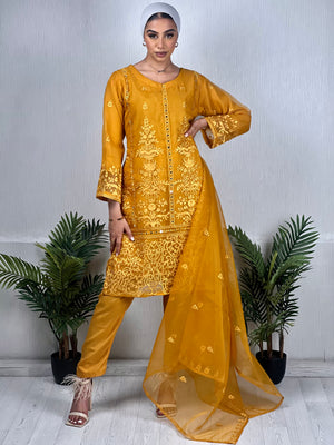 NAQSH ORGANZA EID WEAR