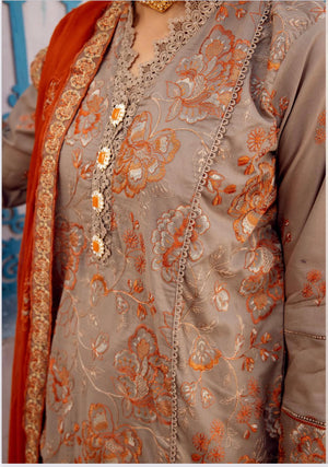 Mahees Exclusive Embroidered Lawn By Shagun