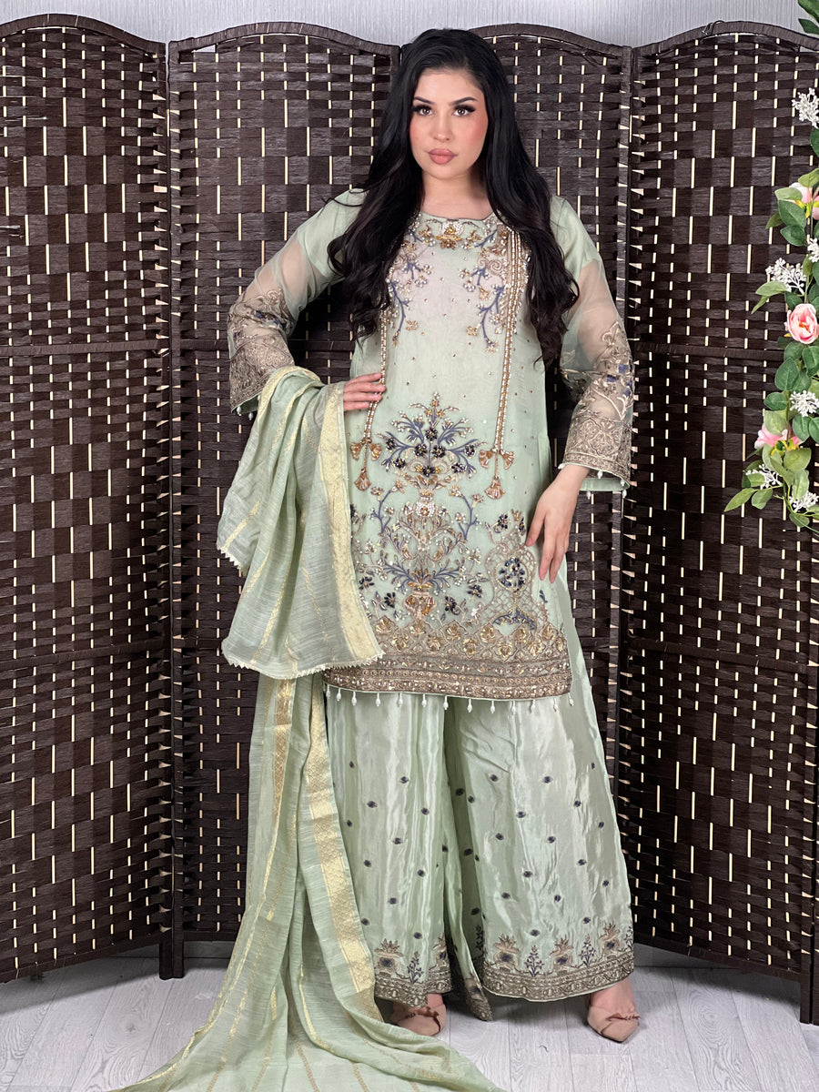 AMELIA LUXURY SOFT ORGANZA EID COLLECTION - READY TO WEAR