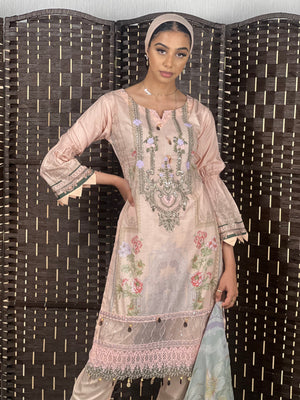 ARZO EID UL ADHA LUXURY LAWN- PINK