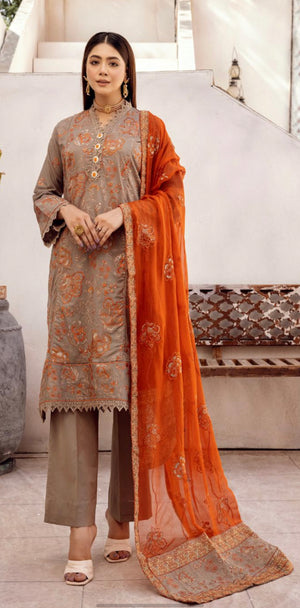 Mahees Exclusive Embroidered Lawn By Shagun