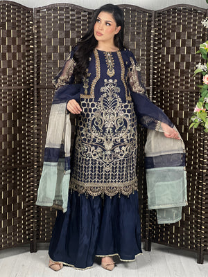 AMELIA LUXURY SOFT ORGANZA EID COLLECTION - READY TO WEAR